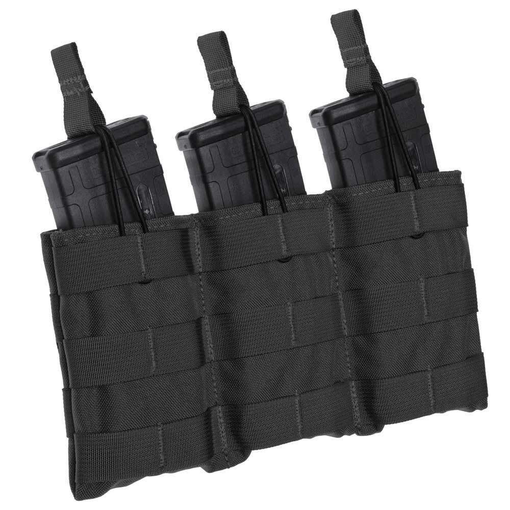 Holsters Sport Ridge Ready Series TacShield Triple Speed Load Rifle Molle Pouch BLK